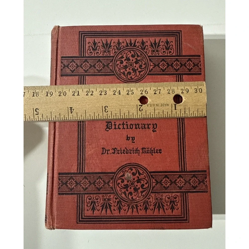 Kohler's Germans English Dictionary‎ by Dr Frederich Kohler Illustrated HC - Picture 4 of 16